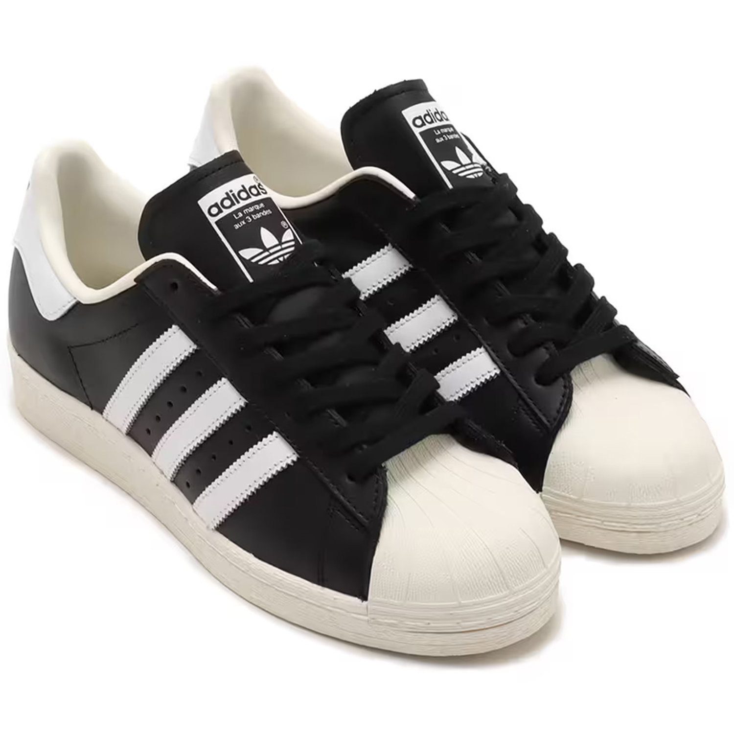 [アディダス]スーパースター 82adidas SUPERSTAR 82【品番】ID5960【カラー】コアブラック/フットウェアホワイト/オフホワイト【状態】正規品、新品、未使用、箱付。 ※箱にはキズ