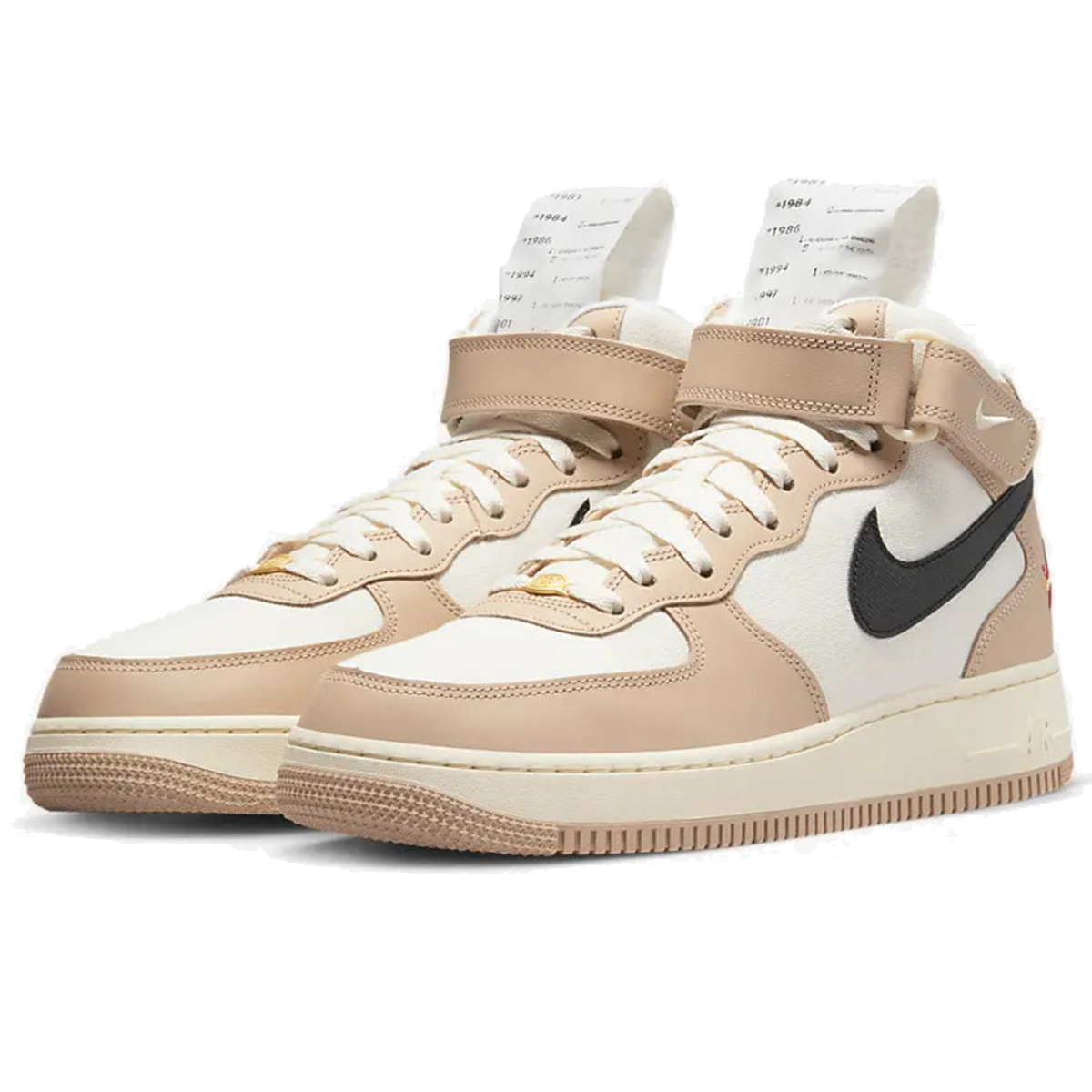 [ナイキ] エア フォース 1 MID '07 LXnike AIR FORCE 1 MID '07 LX DX2938-200【カラー】シマー/ペールアイボリー/ココナッツミルク