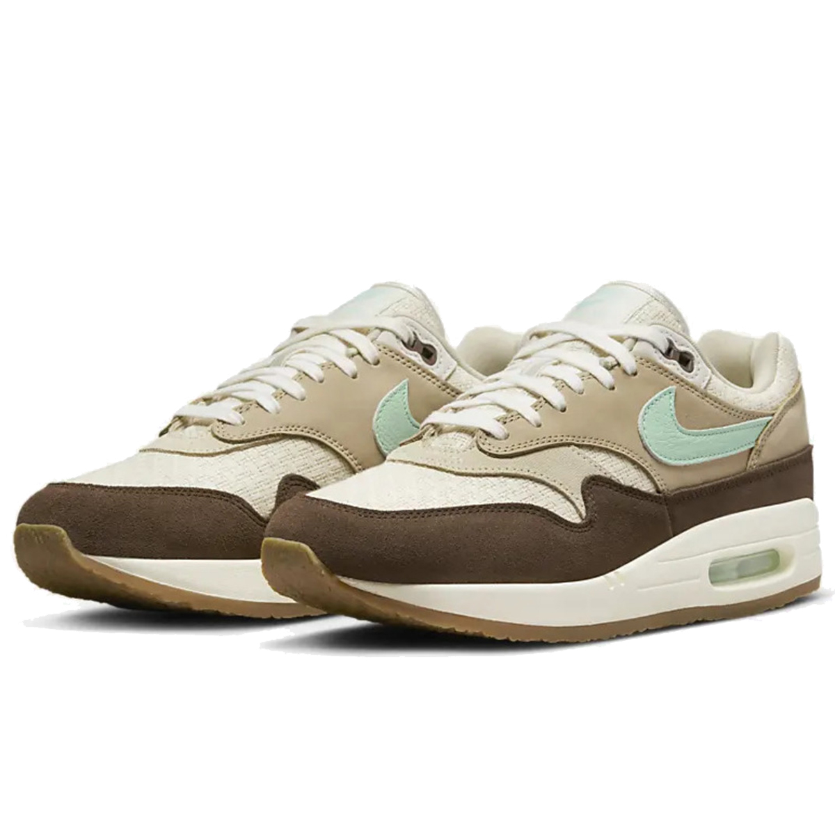 [ナイキ]エア マックス 1 プレミアム QS 2nike AIR MAX 1 PRM QS 2FD5088-200【カラー】ミディアムブラウン/マッシュルーム/モスリン/ミント 【状態】正規品、新品