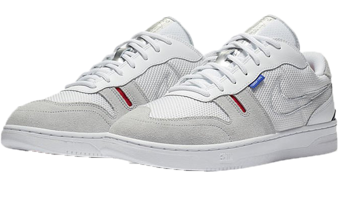 [ナイキ] スカッシュ タイプ QS[SQUASH TYPE QS]ホワイト/ユニバーシティレッドCW7578-100 日本国内