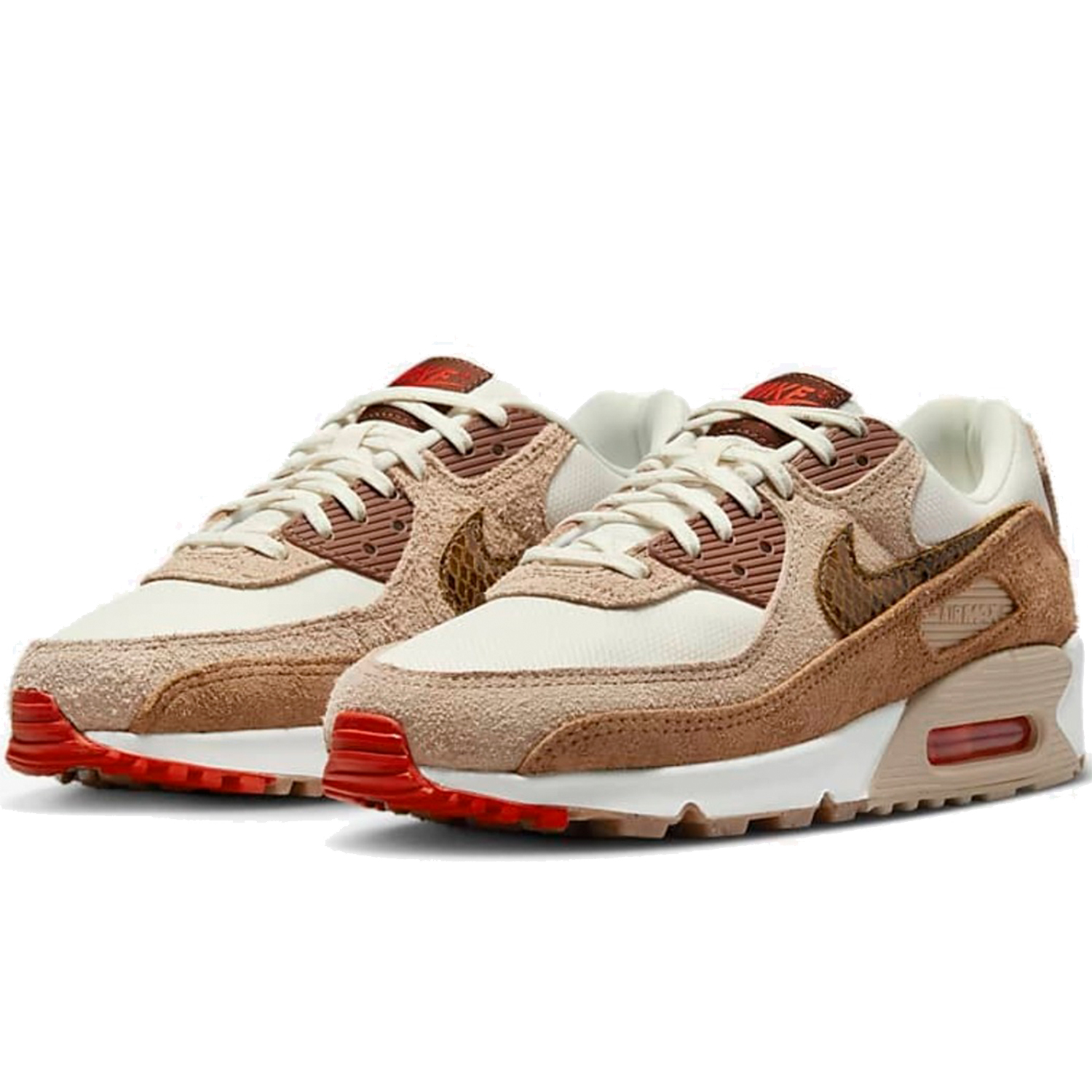 [ナイキ]エア マックス 90 AMDnike W AIR MAX 90 AMDDX9502-100【カラー】ペールアイボリー/サミットホワイト/オートミール/ピカンテレッド 【状態】正規品、新品、未
