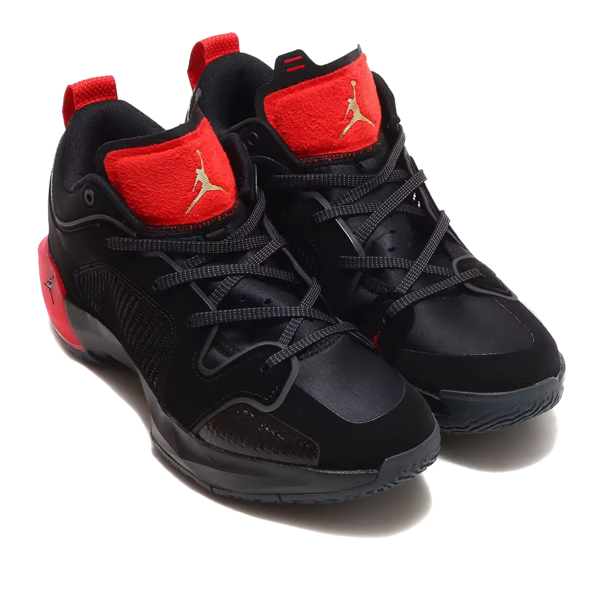 [ナイキ]エア ジョーダン 37 ロー PF nike AIR JORDAN 37 LOW PFDQ4123-007【カラー】ブラック/ユニバーシティレッド/ダークグレー/ゴールド 【状態】正規品、新