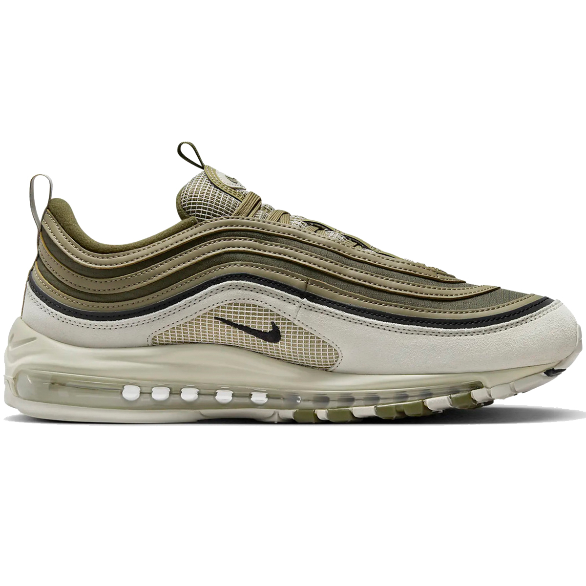 [ナイキ] エア マックス 97 SE [AIR MAX 97 SE] ライトボーン/ミディアムオリーブ/ニュートラルオリーブ/ブラック FB9619-002 日本国内正